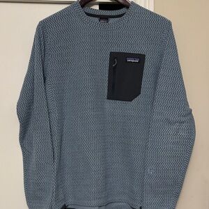 Patagonia Men's Gray Crewneck R1